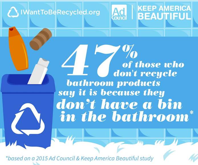 bathroom recycling